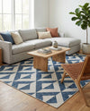 Urban Oasis Rugs Collection Area Rug -  Highrise (Blue) Rectangle Blue  lifestyle 25