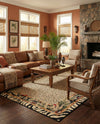 Savannah Sojourn Collection Area Rug -  Moremi Rectangle Cream  lifestyle 8