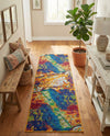 Caribbean Cove Collection Area Rug -  Bequia Runner Multi  lifestyle 42