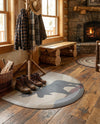 Cozy Mat Collection Area Rug -  Harbor Hearth Multi  lifestyle 10