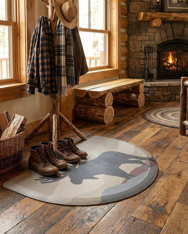 Cozy Mat Collection Area Rug -  Harbor Hearth Multi  lifestyle 10