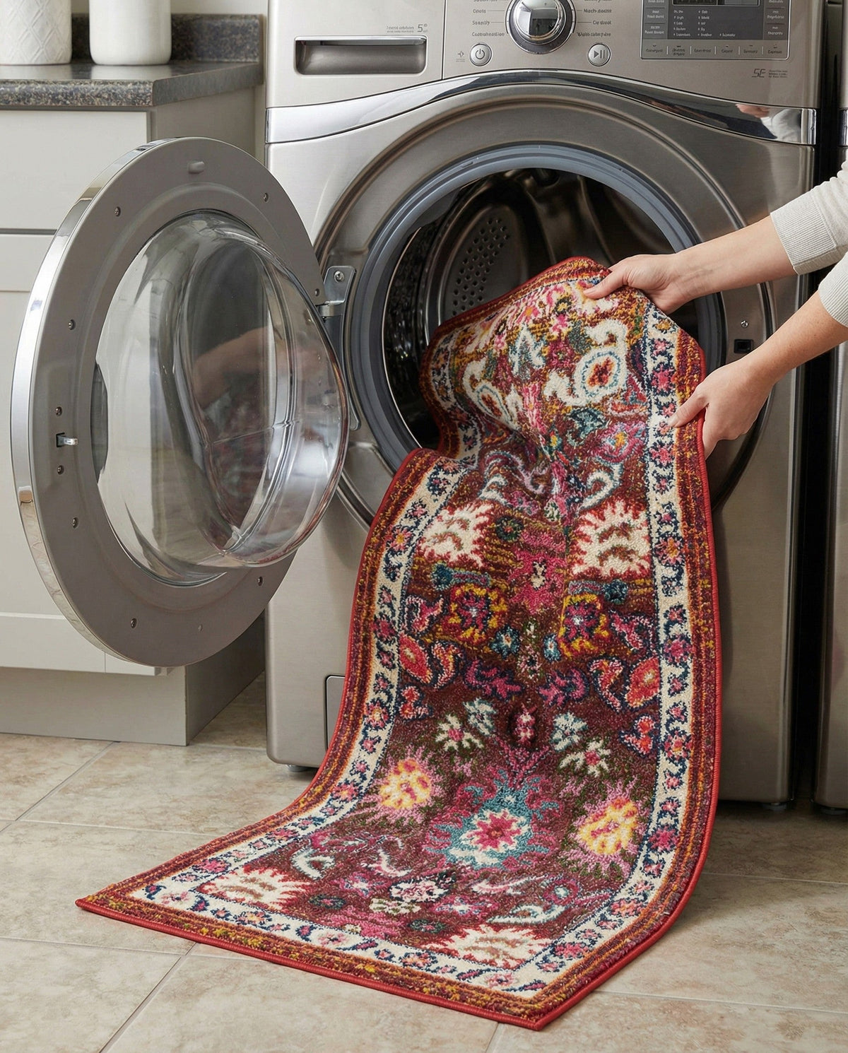 Chateau Elegance Collection Area Rug - Versailles Runner Multi  lifestyle 53
