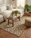 Sahara Sands Collection Area Rug -  Buto Rectangle Brown  lifestyle 16