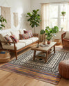 Thar Cotton Collection Area Rug -  Kovalam Rectangle Multi  lifestyle 10