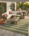 Urban Oasis Rugs Collection Area Rug -  District (Green) Rectangle Green  lifestyle 6