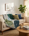 Fleece Haven Collection Area Rug -  Elmira Rectangle Green  lifestyle 3