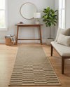 Sahara Sands Collection Area Rug -  Akhetaten Runner Natural and Brown  lifestyle 42