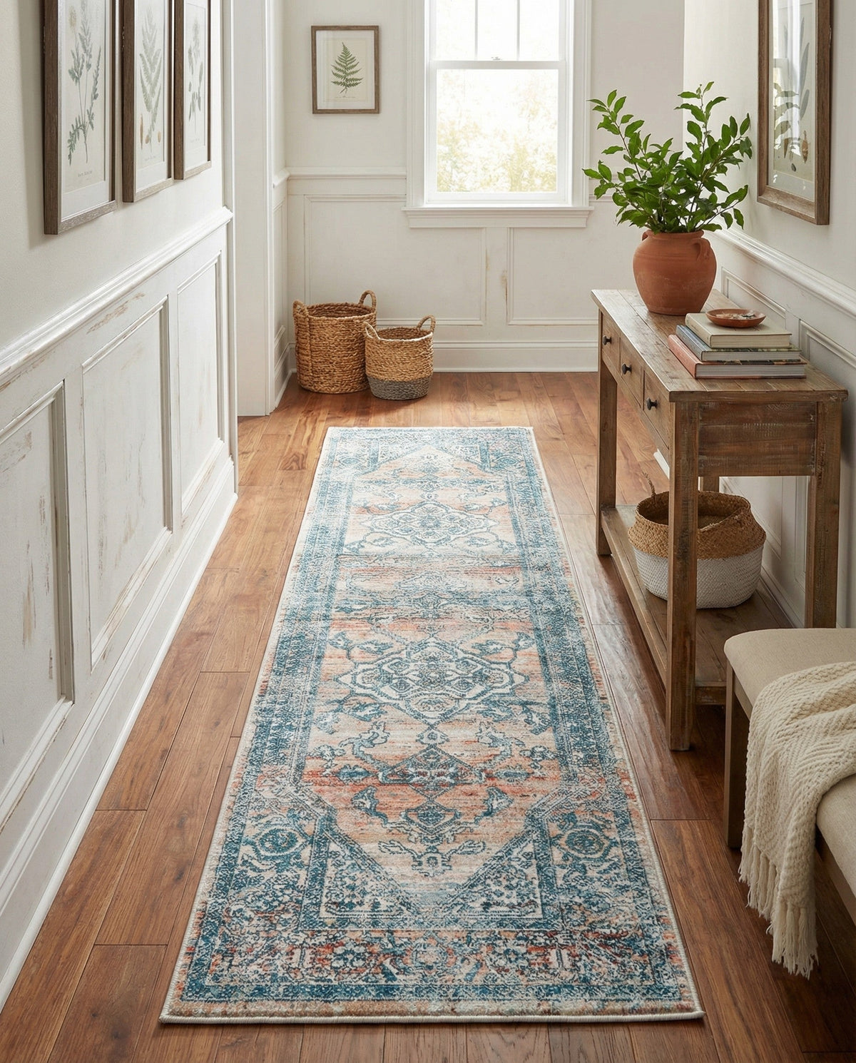 Coastal Haven Collection Area Rug -  Marina Runner Multi  lifestyle 172