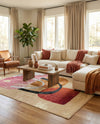 Urban Terrace Collection Area Rug -  Skyline Rectangle Multi  lifestyle 11