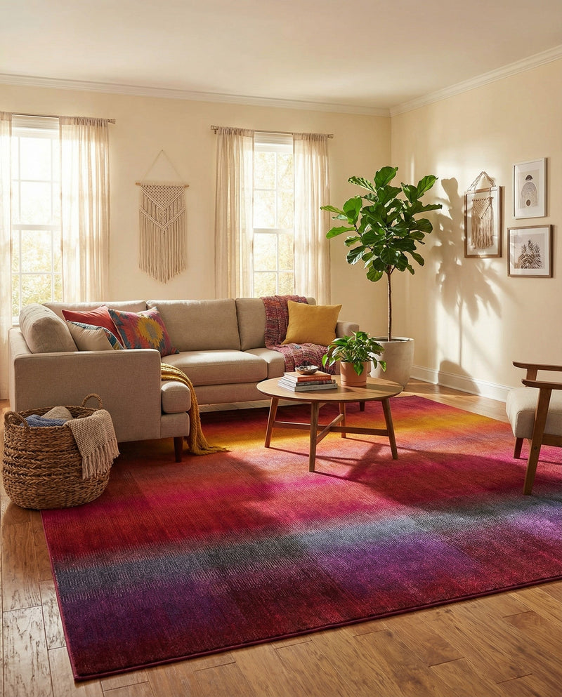 Marrakesh Elegance Collection Area Rug -  Azrou Rectangle Multi  lifestyle 10