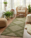 Urban Terrace Collection Area Rug -  Chelsea (Green) Runner Green  lifestyle 38
