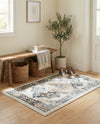 Cambridge Classics Collection Area Rug -  Magdalene (Cream) Rectangle Cream  lifestyle 27