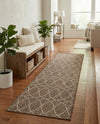 Savannah Pergola Collection Area Rug -  Pavilion (Brown) Runner Brown  lifestyle 47