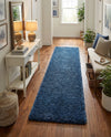 Alpine Plush Collection Area Rug -  Cortina (Marine Blue) Runner Marine Blue  lifestyle 19