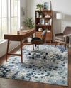 Aegean Elegance Washables Collection Area Rug -  Andros Rectangle Gray Navy Green  lifestyle 19