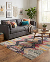 Colorburst Oasis Collection Area Rug -  Mirage Rectangle Multi  lifestyle 5