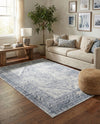 Coastal Manor Collection Area Rug -  Seagrove Rectangle Dark Blue  lifestyle 13