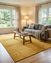 Soho Elegance Collection Area Rug - Chelsea (Gold) Rectangle Gold  lifestyle 6