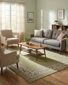 Soho Elegance Collection Area Rug -  Mercer (Green) Rectangle Green  lifestyle 14