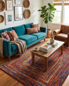 Caribbean Cove Collection Area Rug -  Martinique Rectangle Multi  lifestyle 10
