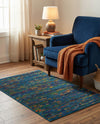 Caribbean Cove Collection Area Rug -  Lucia Rectangle Navy Blue  lifestyle 20
