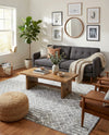 Marrakech Lattice Collection Area Rug - Medina (Gray) Rectangle Gray  lifestyle 5