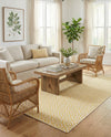 Urban Oasis Rugs Collection Area Rug -  Rooftop (Yellow Ivory) Rectangle Yellow Ivory  lifestyle 16