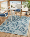 Seaside Haven Rugs Collection Area Rug -  Harbor Rectangle Blue  lifestyle 24