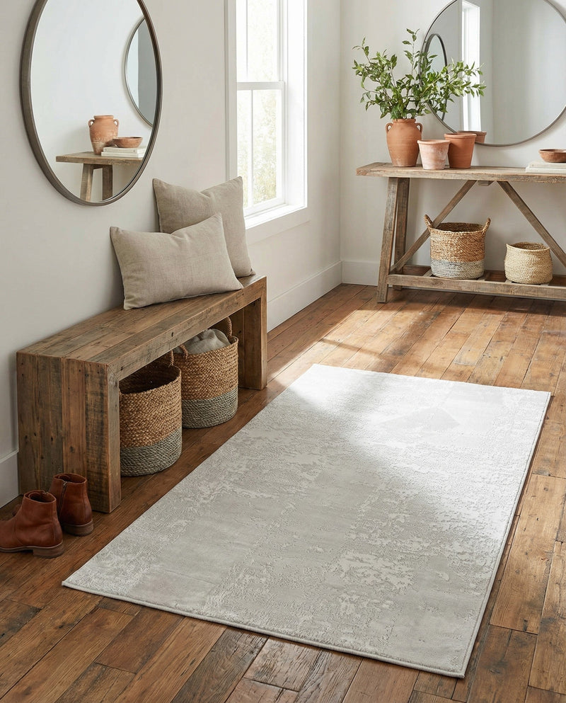 Bloomsbury Elegance Collection Area Rug -  Belgravia Rectangle Ivory  lifestyle 10