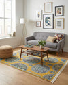 Arcadia Rugs Collection Area Rug -  Atlantis (Yellow) Rectangle Yellow  lifestyle 21
