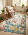 Sorrento Shores Collection Area Rug -  Massa Rectangle Beige  lifestyle 3