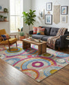 Urban Terrace Collection Area Rug -  Plaza Rectangle Multi  lifestyle 11