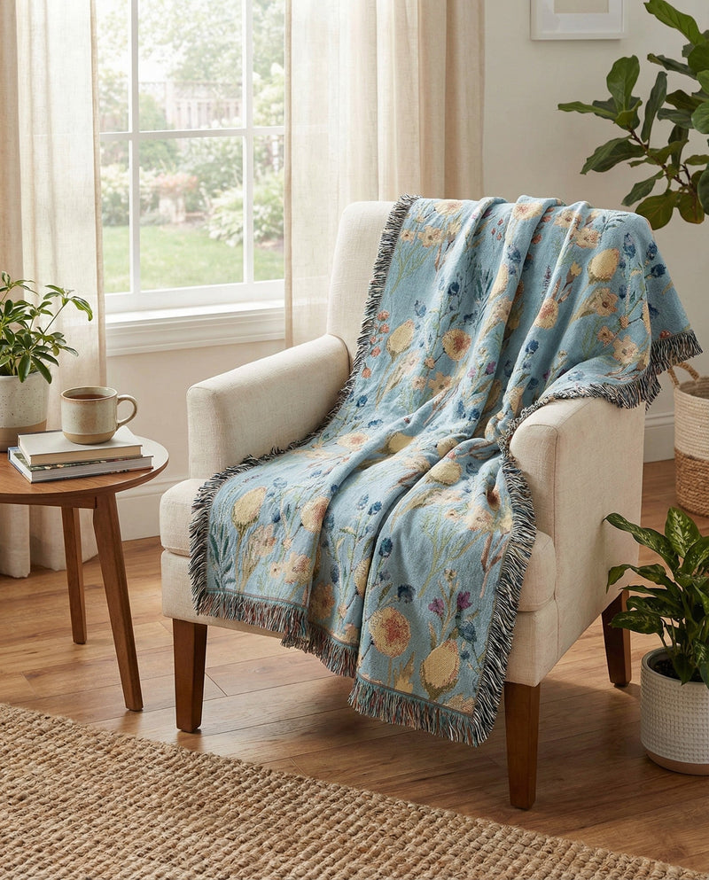 Fleece Haven Collection Area Rug -  Zumbro Rectangle Multi  lifestyle 3