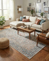 Coastal Haven Collection Area Rug -  Harborview Rectangle Multi  lifestyle 36