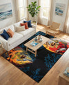 Seaside Haven Rugs Collection Area Rug -  Harbor Rectangle Multi  lifestyle 6