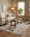 Riviera Elegance Collection Area Rug -  Vence Rectangle Brown  lifestyle 15