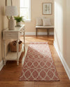 Savannah Pergola Collection Area Rug -  Pavilion (Rust Red) Runner Rust Red  lifestyle 40