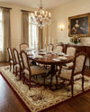 Versailles Elegance Collection Area Rug -  Louveciennes (Red) Rectangle Red  lifestyle 18
