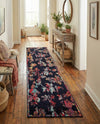 Brighton Terrace Collection Area Rug -  Roedean Runner Navy Blue  lifestyle 44