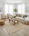 Urban Oasis Rugs Collection Area Rug -  Rooftop (Beige) Rectangle Beige  lifestyle 6