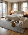 Majestic Manor Collection Area Rug - Versailles (Silver Screen) Rectangle Silver Screen  lifestyle 13