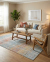Coastal Haven Collection Area Rug -  Oceania Rectangle Multi  lifestyle 13