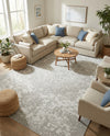 Urban Oasis Rugs Collection Area Rug -  Penthouse (Gray) Rectangle Gray  lifestyle 15