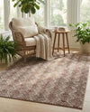 Geo Garden Lattice Collection Area Rug -  Casablanca Rectangle Dusty Rose  lifestyle 23