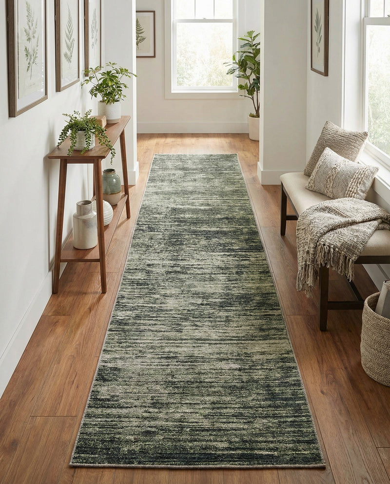 Sahara Essence Collection Area Rug - Oasis (Green) Runner Green  lifestyle 65