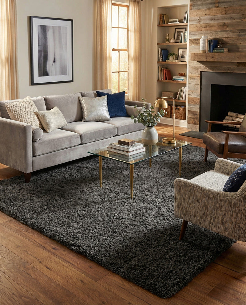 Majestic Manor Collection Area Rug - Versailles (Slate) Rectangle Slate  lifestyle 30