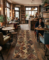 Bistro Lounge Collection Area Rug -  Piccolo Runner Beige  lifestyle 46