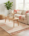 Sonoran Collection Area Rug - Montezuma Rectangle Baby Pink  lifestyle 35