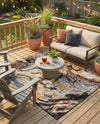 Urban Terrace Collection Area Rug -  Horizon Rectangle Multi  lifestyle 13