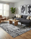 Geneva Terrace Collection Area Rug -  Morges Rectangle Gray  lifestyle 14